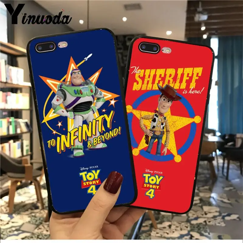 Yinuoda рисунок История игрушек TPU мягкие Аксессуары для телефонов сотовый Чехол