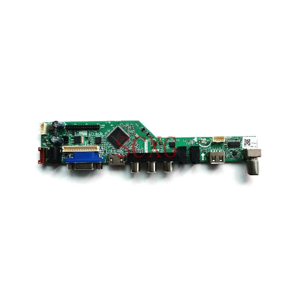 For LP140WH2 LCD LED controller Driver Board TV+HDMI+VGA+CVBS+USB FA TL 