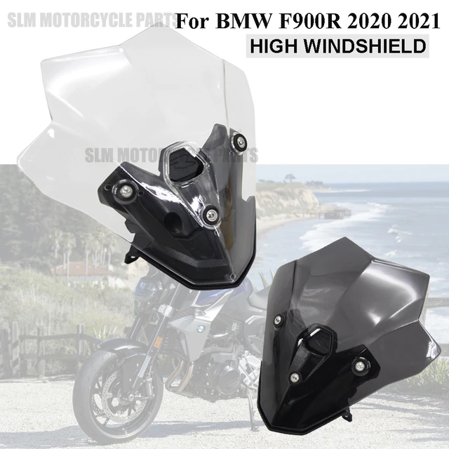 Nouveaux accessoires de moto F900r Pare-brise avant Pare-brise Déflecteur  de vent à flux d'air pour Bmw F 900r F900 R