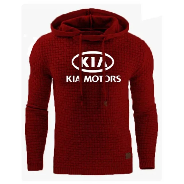 Мужские толстовки с капюшоном для KIA Car, толстовка с принтом логотипа, весенне-осенние мужские толстовки, спортивная одежда в стиле хип-хоп, harajuku, Повседневная Толстовка, спортивный костюм - Цвет: as picture