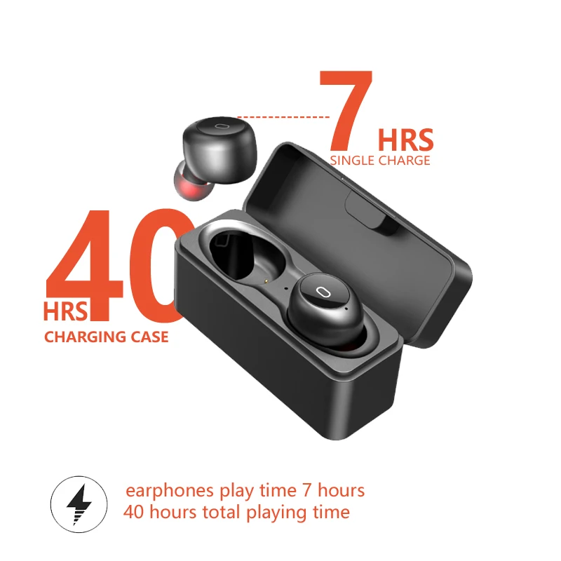 Anomoibuds  Bluetooth 5.0 Earphones Qualcomm-Chip AptX Wireless Earbuds Noise Cancellation With DUAL Microphones  Qcc3020 Tws+