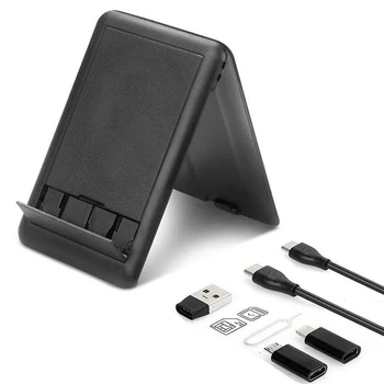 

6-in-1 Multifunctional Cable Essentials Data Cable Storage Container Holder EM88