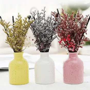 

Rose Lavender Flower Fragrance Diffuser Essential Oil Aromatherapy Air Freshener Rattan Oil Diffuser Refill Sticks Party Home