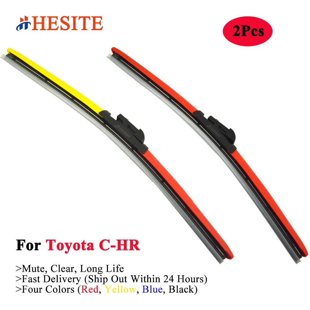 Разноцветная Щетка стеклоочистителя HESITE для Toyota C HR AWD GR Sport Koba 1 8 2 0 I аксессуары 2017