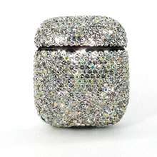 Горный хрусталь Роскошный портативный подарок легкий защитный чехол пыленепроницаемый декоративный практичный анти потерянный модный для наушников Apple