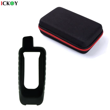 

Protect Silicon Case Skin + EVA Portable Bag for Handheld GPS Garmin GPSMAP 86sc 86s 86 SC Accessories