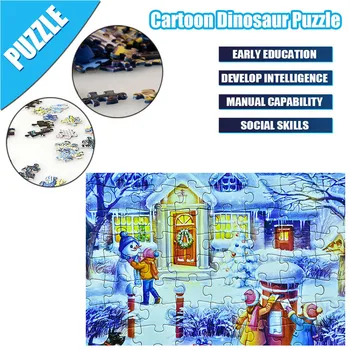 

2020 Puzzles 100 Piece Adults Kids Landscape Puzzle Educational Game Interesting Toys For Children 15x10 Inch