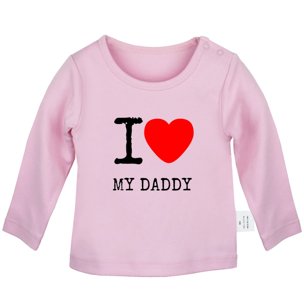 Собака надписи MOM Love Heart выбрать любовь сердца вечерние Crashers для новорожденных, футболки для малышей, детей ясельного возраста Графический однотонные Цвет футболка с длинными рукавами Топы - Цвет: JbBabyYP2286C