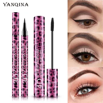 

Starry Sky Mascara 4D Waterproof Fiber Silk Eyelash Thick Curling Natural Lengthening Eye Lash rimel 4d Black Eyes Makeup