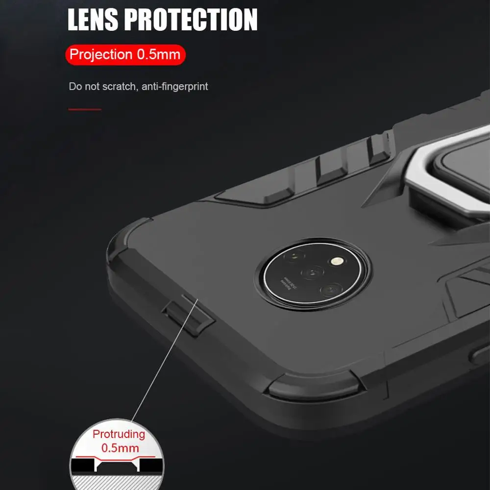 Чехол-бампер для oneplus 7T pro Чехол магнитный автомобильный держатель Анти-осенний Мягкий противоударный полный задний Чехол для oneplus 7 pro one plus 7t