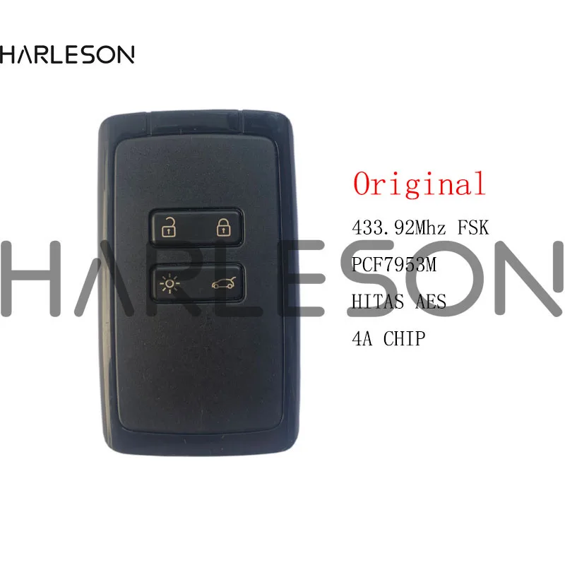 Smart Remote Car Key For New Renault Megane4 Talisman Espace 5 Kadjar