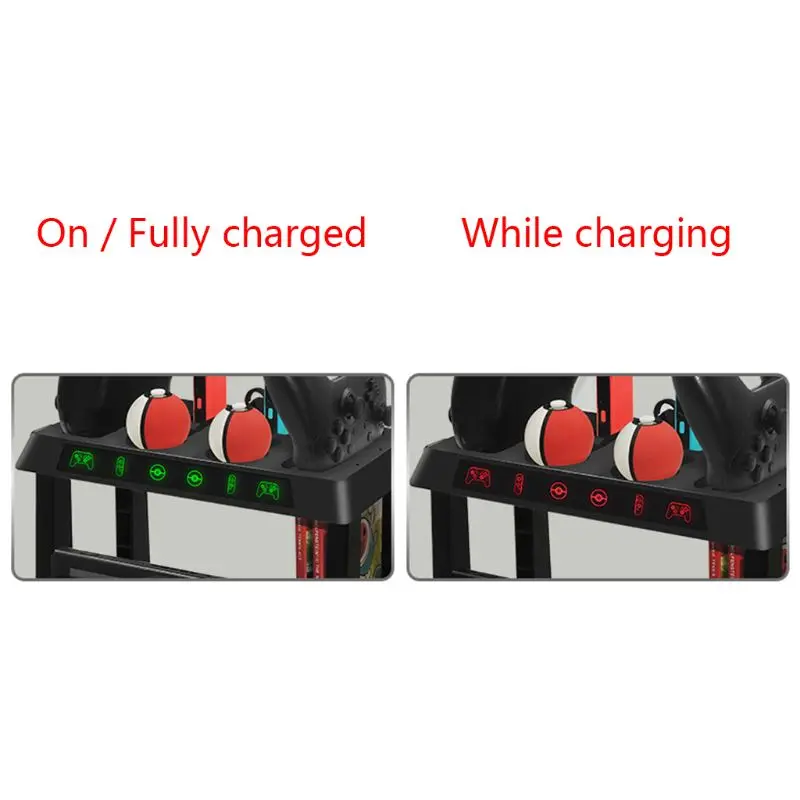 Подставка для зарядки стойка NS Switch Host PokeBall Pro Joy Con контроллер|Подставки и