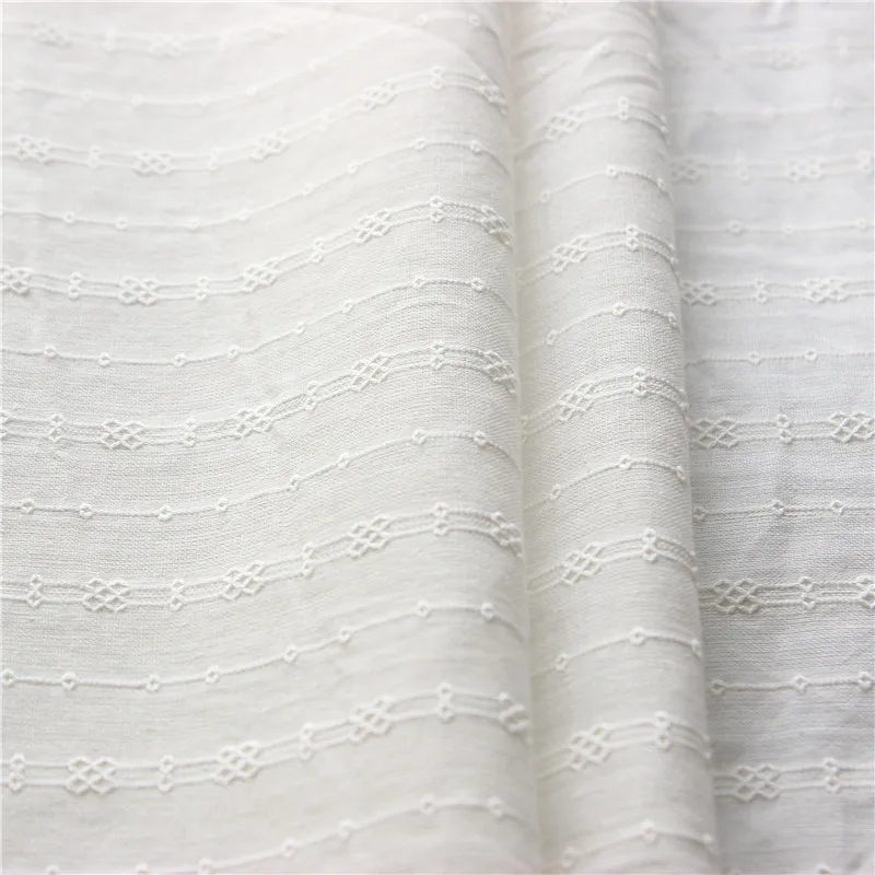 

100x150cm White Cotton Fabric,Patchwork Cloth,DIY Sewing Quilting Fat Quarters Material for Baby&Child SD02