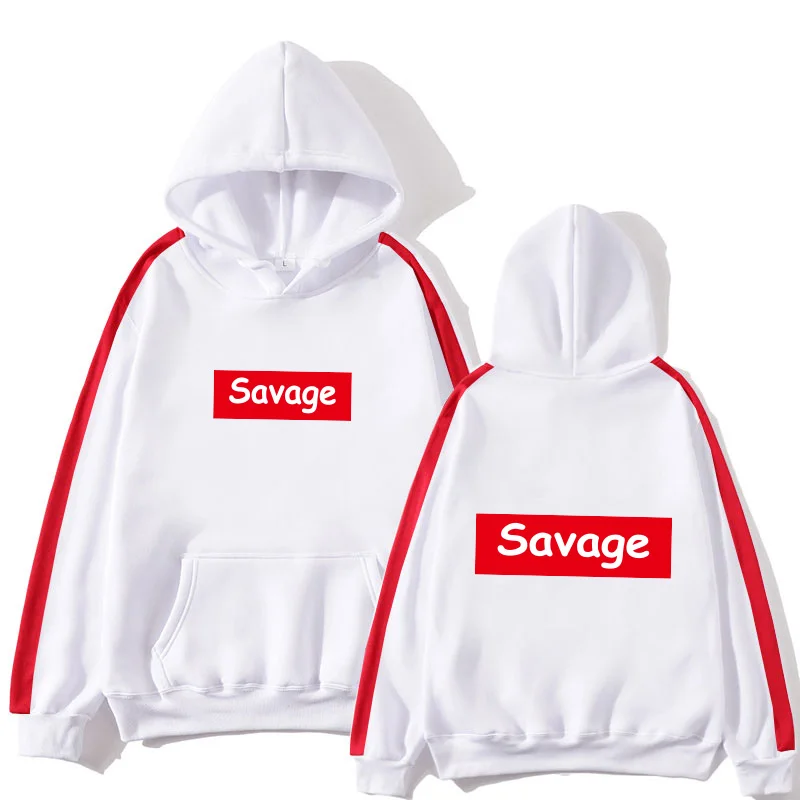 

2020 New Mens Hoodies Savage Hoodies Parody No Heart X Savage Mode Slaughter Gang ATL Cotton Long Sleeved Hoodies Suprem SUPZXU