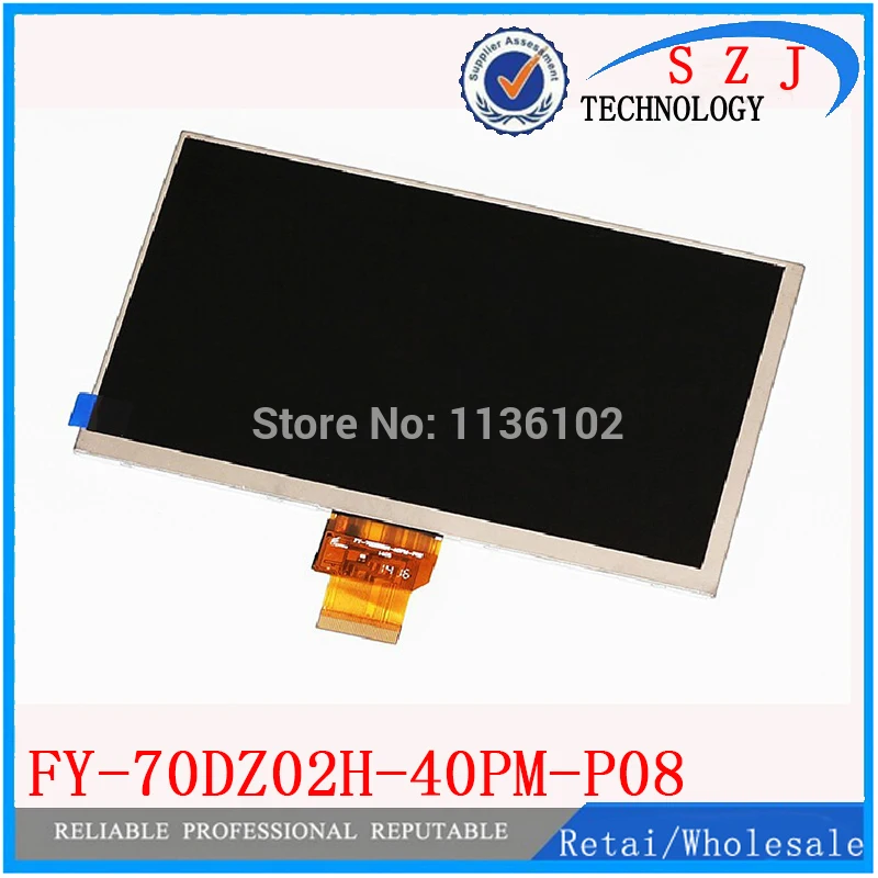 

Original 7" inch FY-70DZ02H-40PM-P08 LCD Display Screen For Ampe G750 G705 Ampe A71 Tablet pc Replacements Free Shipping