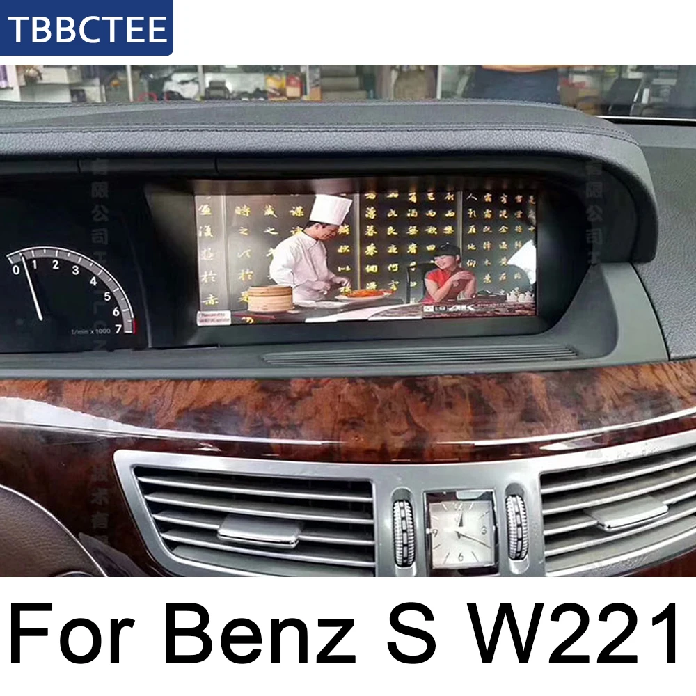 Для MB S Class W221 2006~ Автомобильный андроид мультимедийный проигрыватель экран 10,2" сенсорный дисплей gps навигация Радио стерео головное устройство