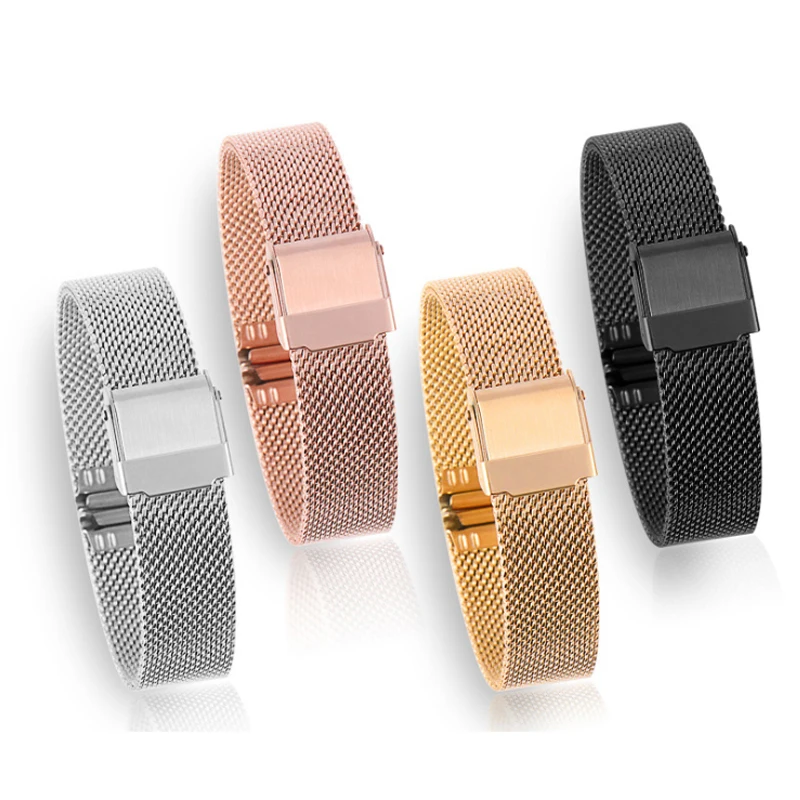 

Stainless Steel Watch Strap Quick Release Watchband Milanese Loop Bracelet Band for Daniel Wellington Band Strap 18mm 20mm 22mm