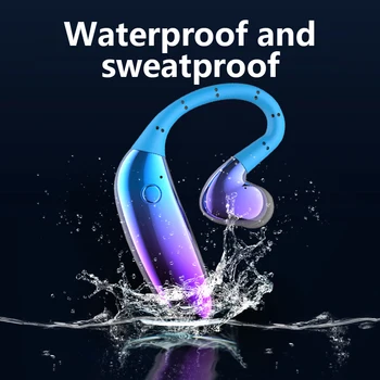 

UTHAI D52 TWS Wireless Bluetooth Headset 5.0 / HD Stereo Over-Ear Headphones Noise Reduction Waterproof Sweatproof Headphones
