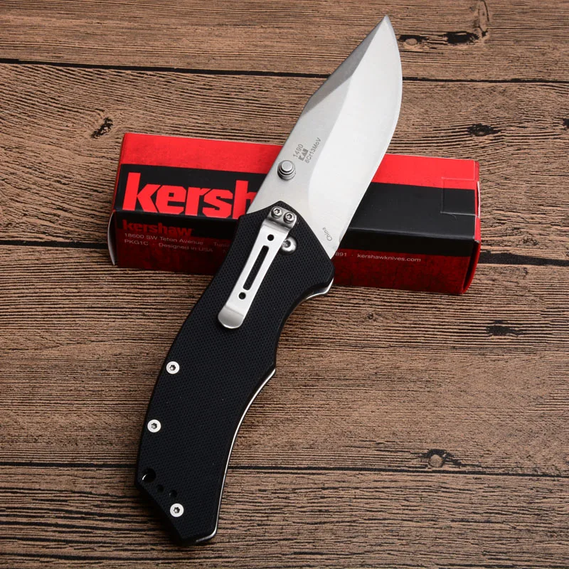 Kershaw 1490 складной нож 8cr13mov лезвие G10 ручка карманный Открытый походный нож тактические ножи для выживания фрукты нож EDC