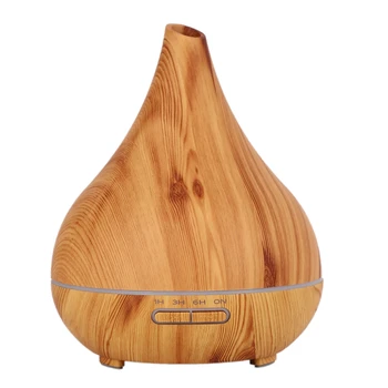 

400Ml Air Aroma Humidifier Essential Oil Diffuser Aromatherapy Night Light Ultrasonic Classic Mist Maker for Home EU Plug