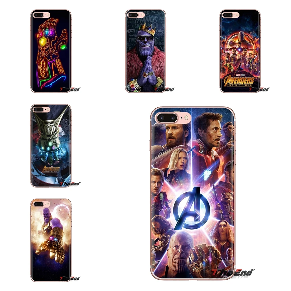 Avengers Infinity War Thanos For Huawei P Smart Y6 P8 P9 P10 Plus Nova P20 Lite Pro Mini 2017 SLA-L02 SLA-L22 2i TPU Shell Cases |
