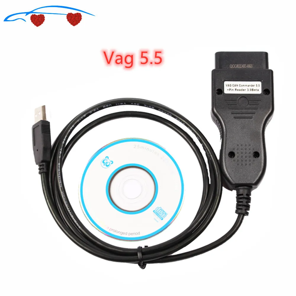 VAG CAN Commander 5 + считыватель контактов 3 9 бета одометр изменение/считывание кода