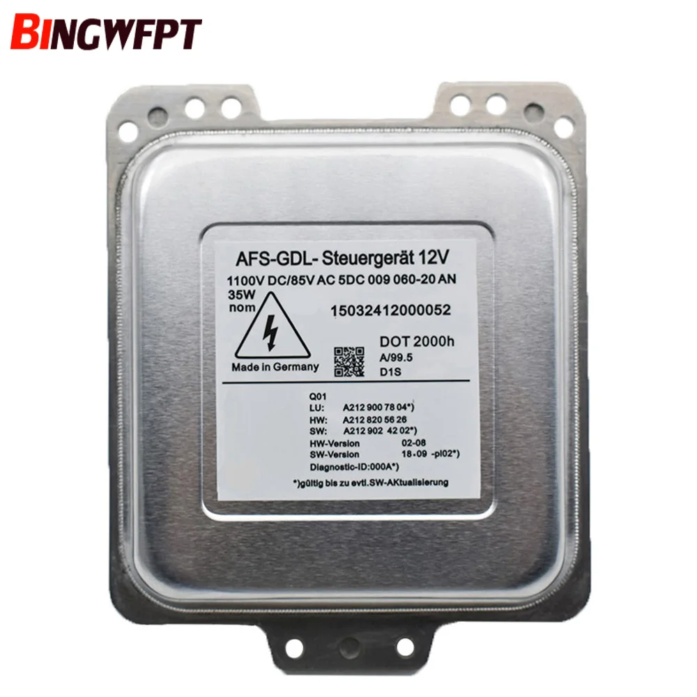 Ксеноновый балласт D1S для фар Mercedes Benz W212 C207 A207 5DC009060 20 5DC00906020 ксеноновый 35 Вт 85 В