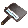 Hot Vintage PU Leather Slim Men's Wallet With Small Money Bag Man Thin Credit Card Holder Mini Purse For Male 2