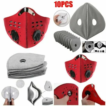 

Washable Anti-PM2.5 Dust Face Cover Mouth Muffle W/ Breathing Valve Breathble