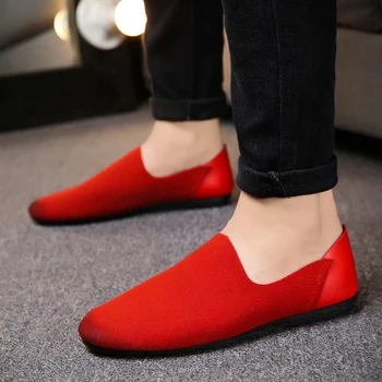 

New 2020 Casual Shoes Men Lightweight Men Driving Loafers Breathable Mesh Adult Footwear Italian Sneakers Male Fashion Footwear