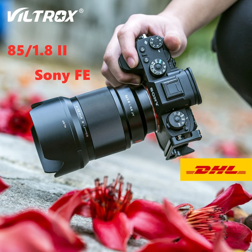 Viltrox 85 мм f1.8II STM Автофокус Полнокадровый портретный основной объектив для Sony E-Mount