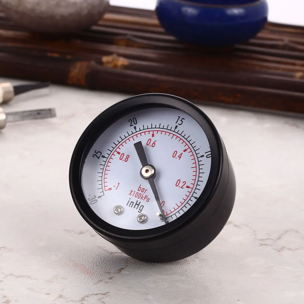 

2019 Pressure Gauge Black High Temperature Resistance Vacuum Gauge Durable Digital Motormeter for Tool Drop Shipping