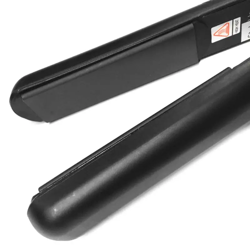 Hair Straightener Plate Tourmaline Ceramic Flat Iron Adjustable Straighten Waves Curls Dual Voltage