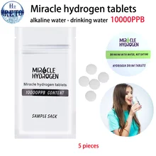 Таблетки с водородной водой miracle 10000ppb алкалиновая h2
