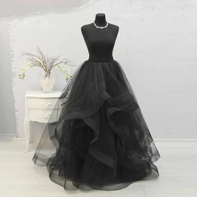 Black layered tutu skirt Clearance