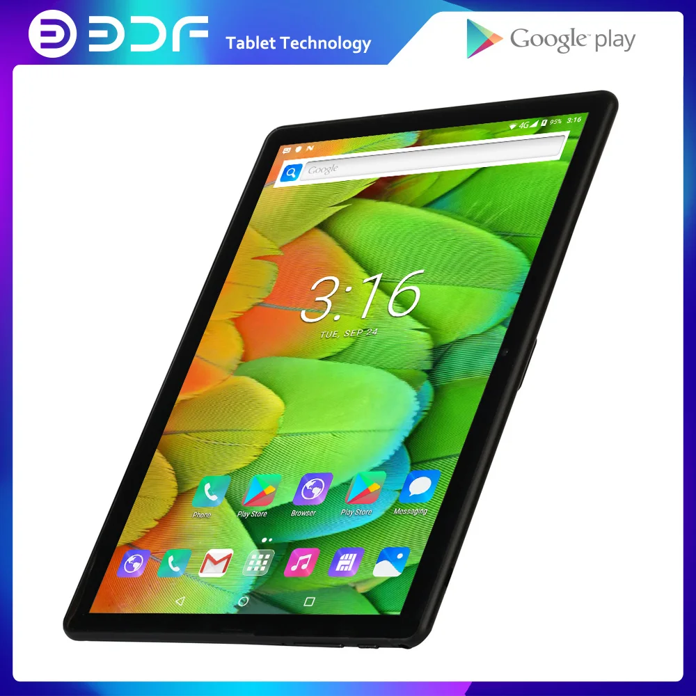 BDF 10 дюймов Android Планшеты ПК 4 Мобильный телефон вызова Pc ядра двойной Камера 1 ГБ