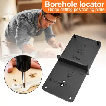 

35mm 40mm Hinge Hole Drilling Guide Locator Hole Opener Template Door Cabinets DIY Tools For Woodworking Hand Tools Set