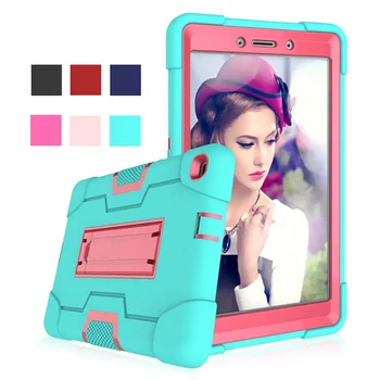 

Case for Samsung Galaxy Tab A 8.0 2019 SM T290 T295 T297 3 IN 1 Kickstand Hybrid Heavy Duty Shockproof PC Rugged Shell Cover