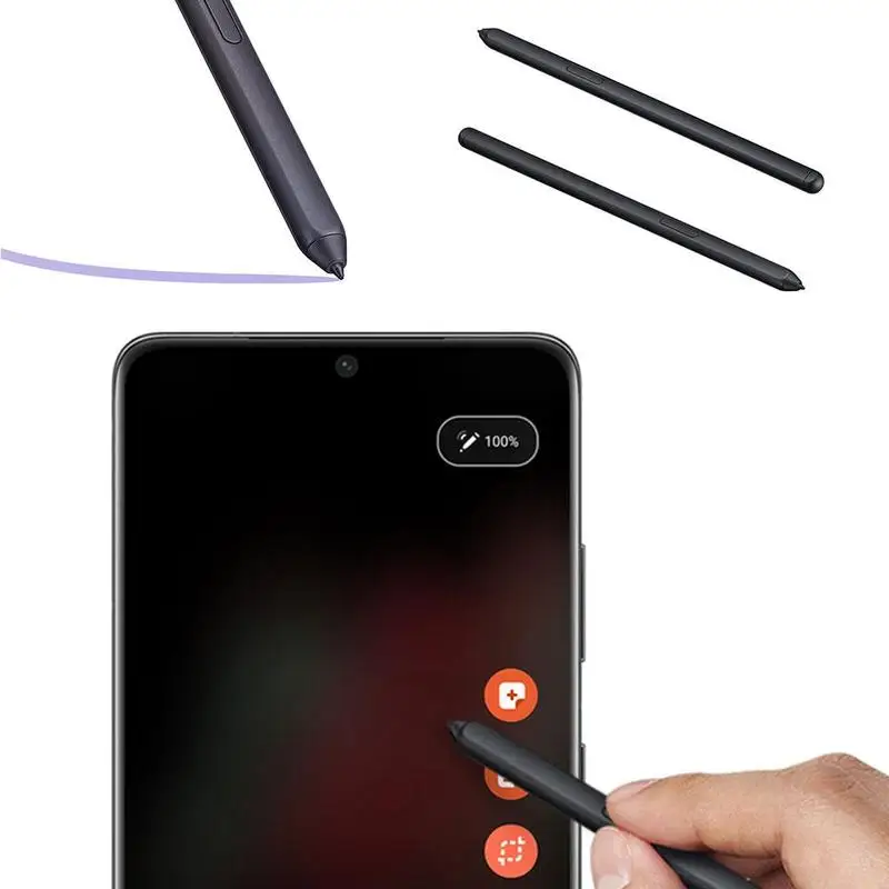 Подходит для Samsung Galaxy S21 ультратонкая фоторучка стилус экрана Мягкая головка |