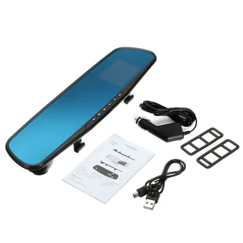 

1080P Full HD Rearview Mirror Night Vision Car DVR Dash Cam 90 Degrees View Angel Car Video Recorder Automobile Accessories
