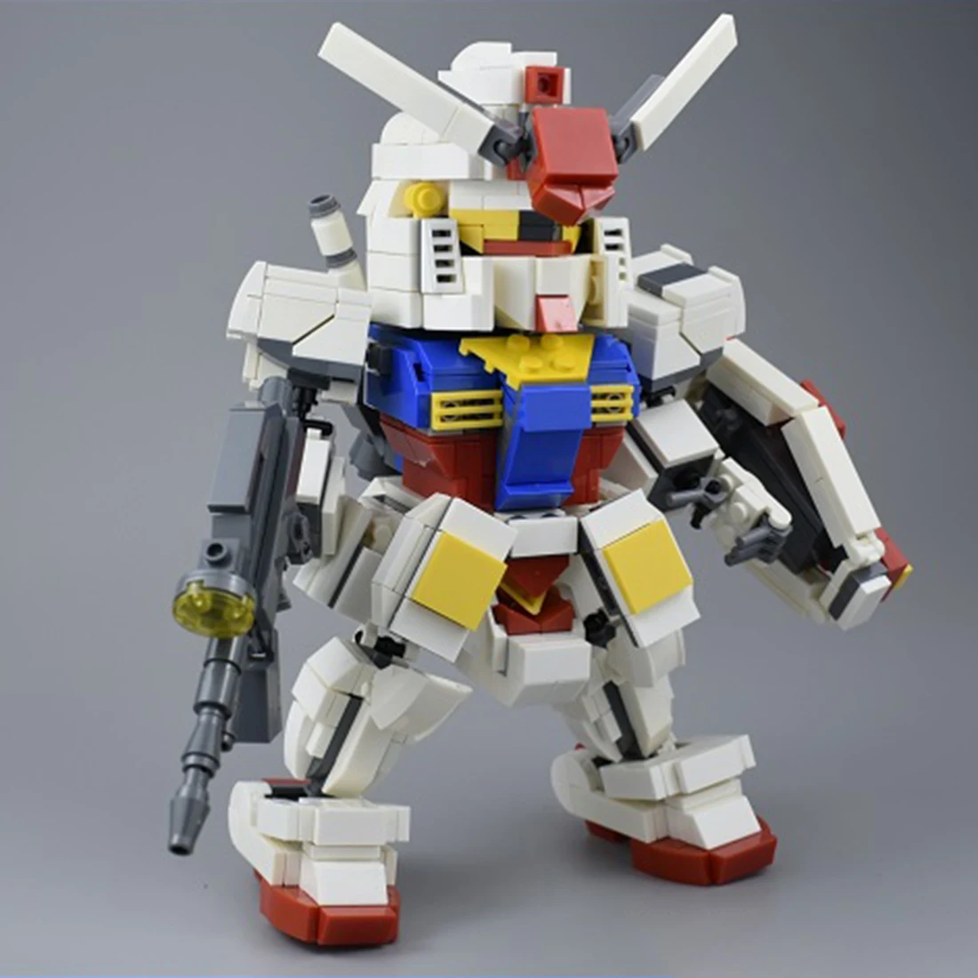 

815Pcs Moc Air Combat Mobile Warrior Model Assembly Small Particle Building Blocks Educational Toy Set