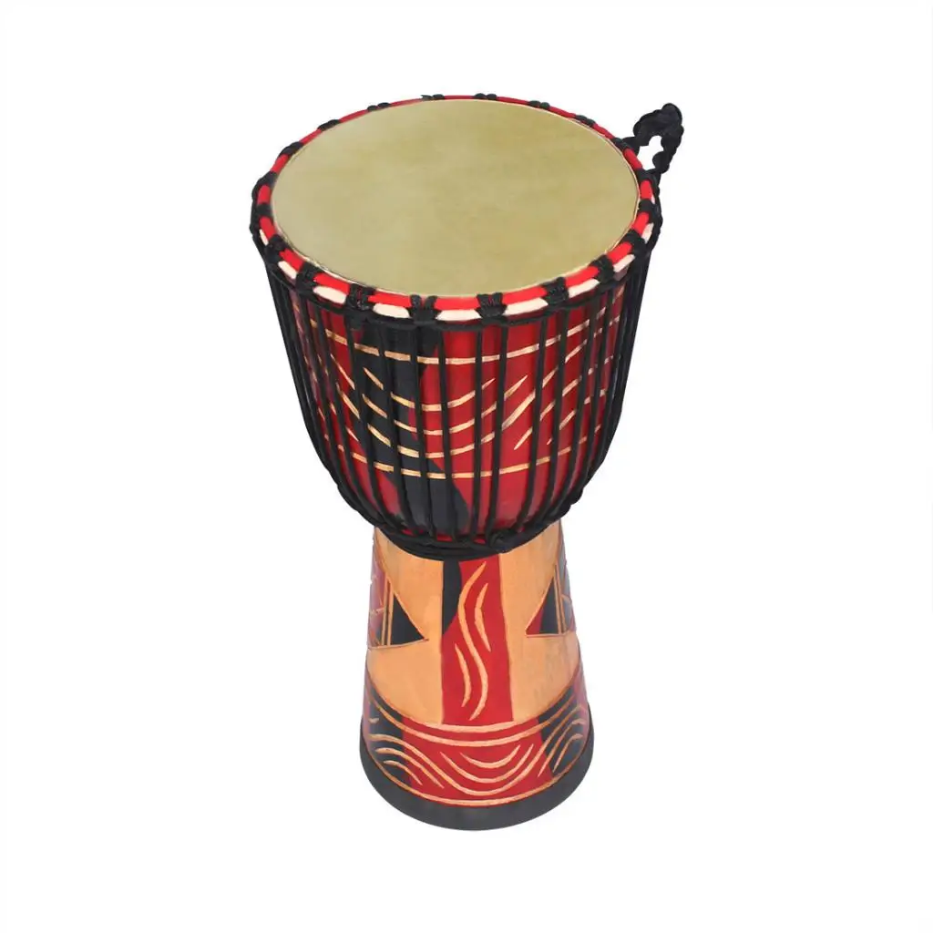2Pcs Durable Round Musical Drum Cover for African Drum Bongo Drum Konka Drum