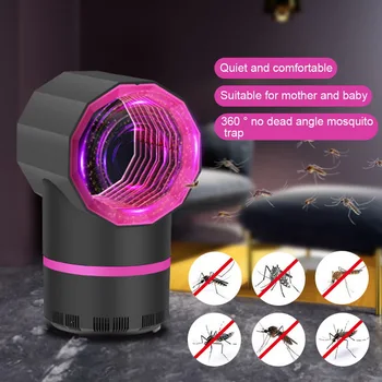 

UV Mosquito Killer Lamp USB Powered Trap Muggen Insect Killer Electric Bug Zapper Anti Mosquito Fly Outdoor LED Lights
