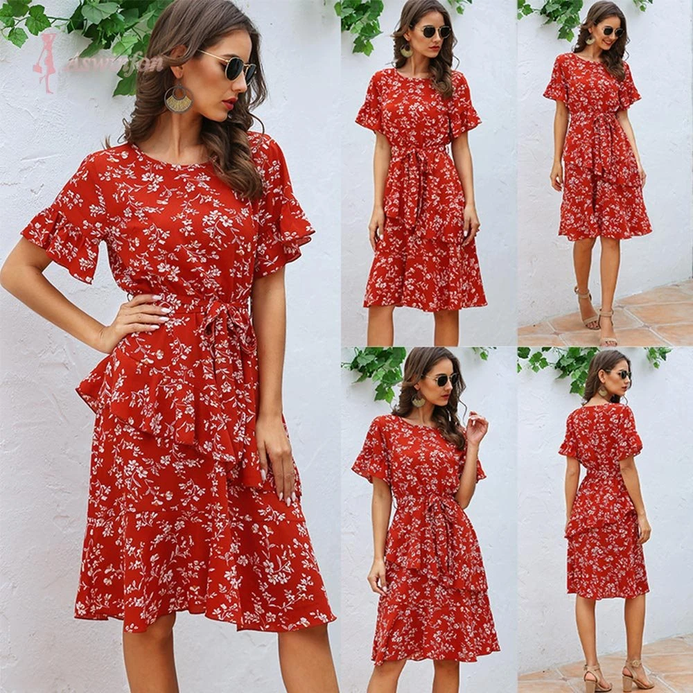 aliexpress womens summer dress
