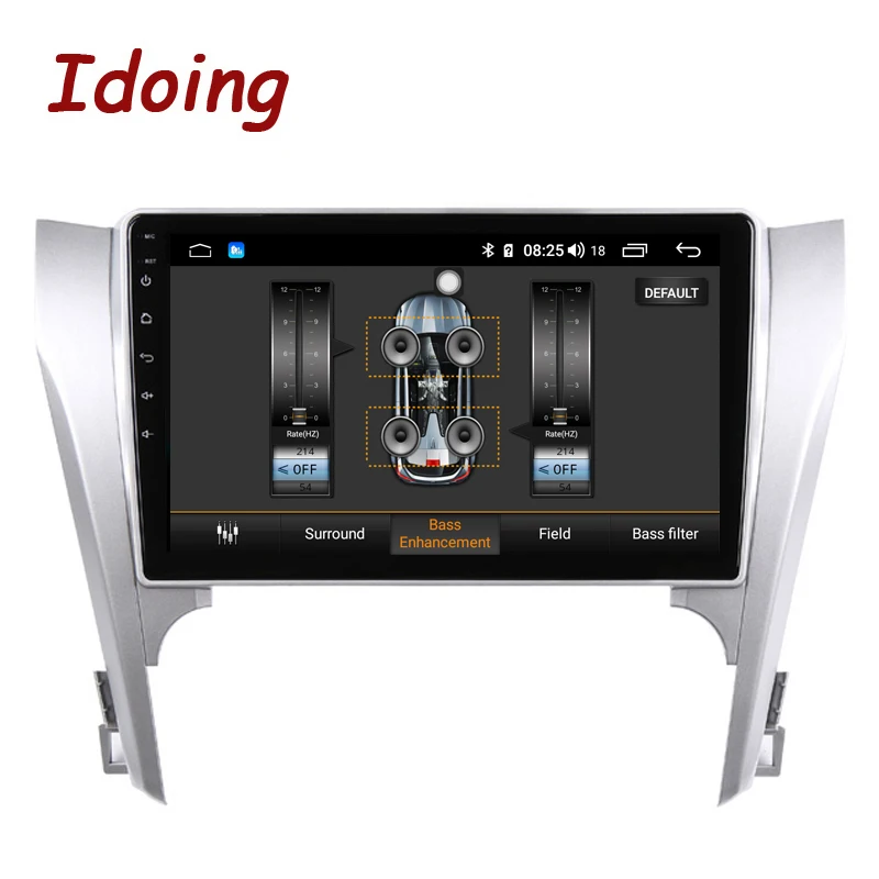 Автомобильный мультимедийный плеер Idoing 10 2 дюйма Android без DVD GPS для Toyota Camry 50 2012
