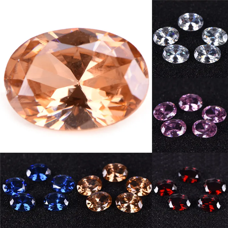 1PCS 10x14mm Natural Loose Gemstone Diamond Jewelry Decorative Crafts Unheated Gem Yellow Sapphire Oval Shape AAA | Украшения и