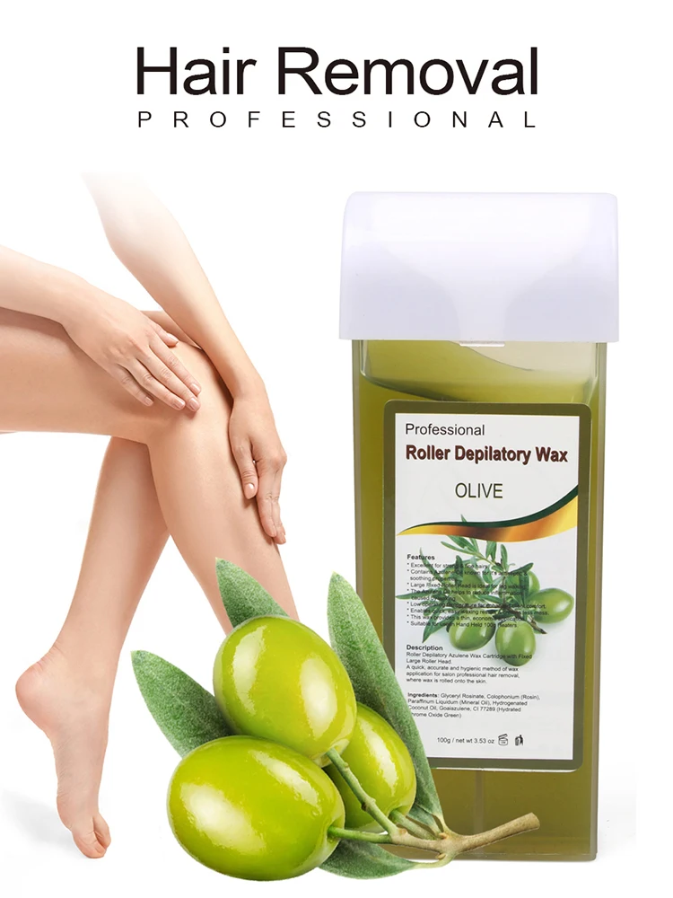 Wholesale Custom Depilatory Hair Wax Rollers Cartridges