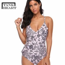 Цельные костюмы с принтом Монокини одежда для плавания цельный купальник женский купальник боди сексуальный купальный костюм купальник