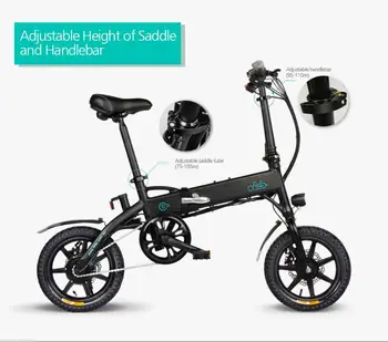 

Foldable Electric Bike 14 Inch 25-speed Mini E Bike 35KM/H Maximum Speed Dual Function Bike + Electric Bike