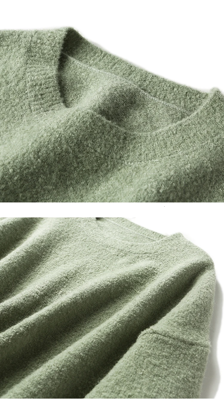 Fashion Wool Blended Knitted Sweater Women Tops Autumn Winter O neck Pullovers Female Long Sleeve Solid Color